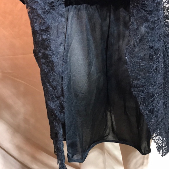 Nico La Little Black Sun Dress Lace Layered Short - Picture 7 of 8